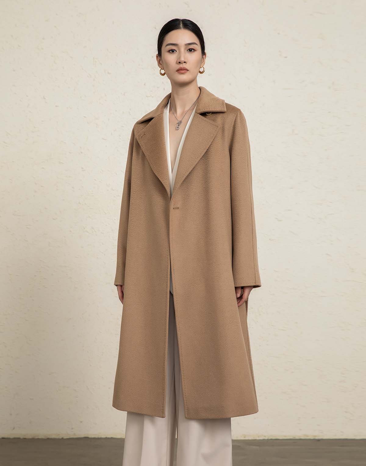 Premium Cashmere Coat - Long-811